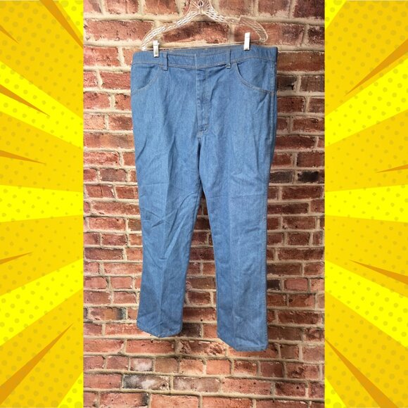 Men's WRANGLER Regular Fit Denim Jeans 40 x 29 - Picture 1 of 7